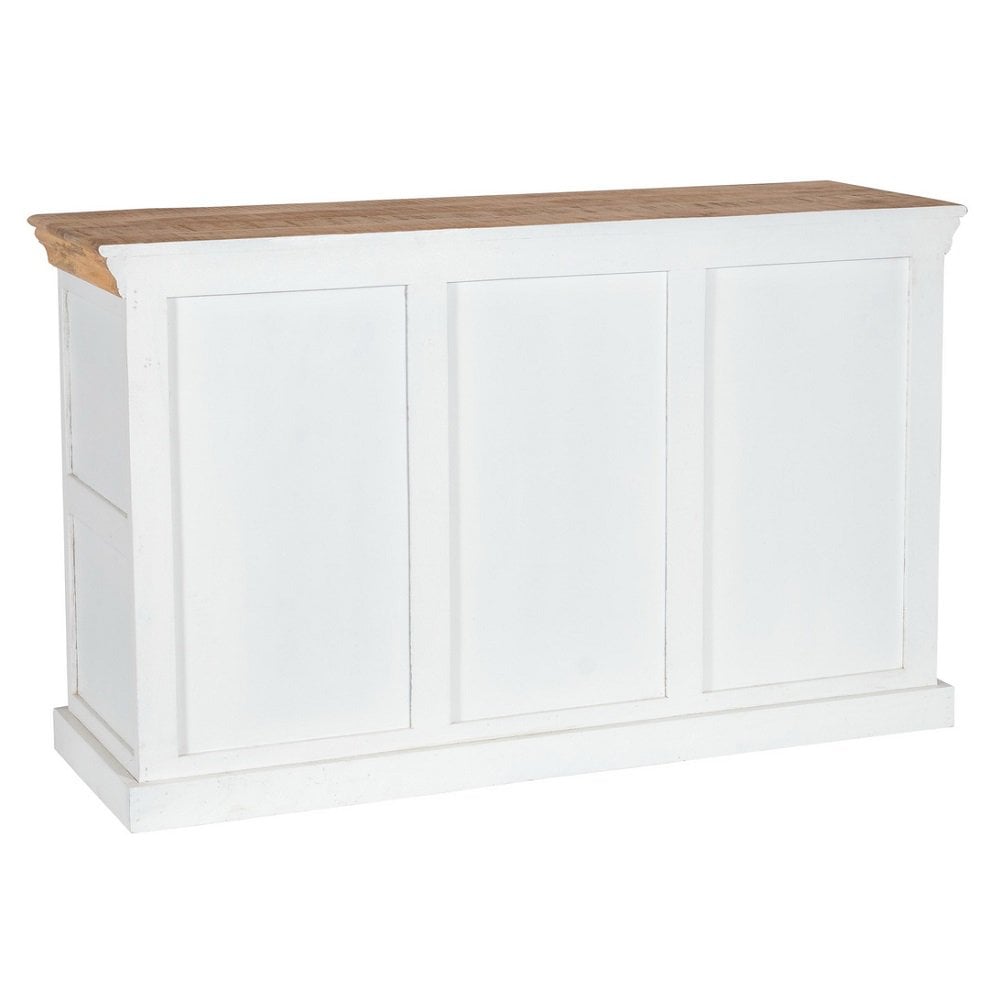 Alfie Wood Sideboard - 3 Drawer & 3 Doors