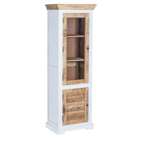 Alfie Wood Bookcase/display Cabinet - 3 Shelves & 1 Doors