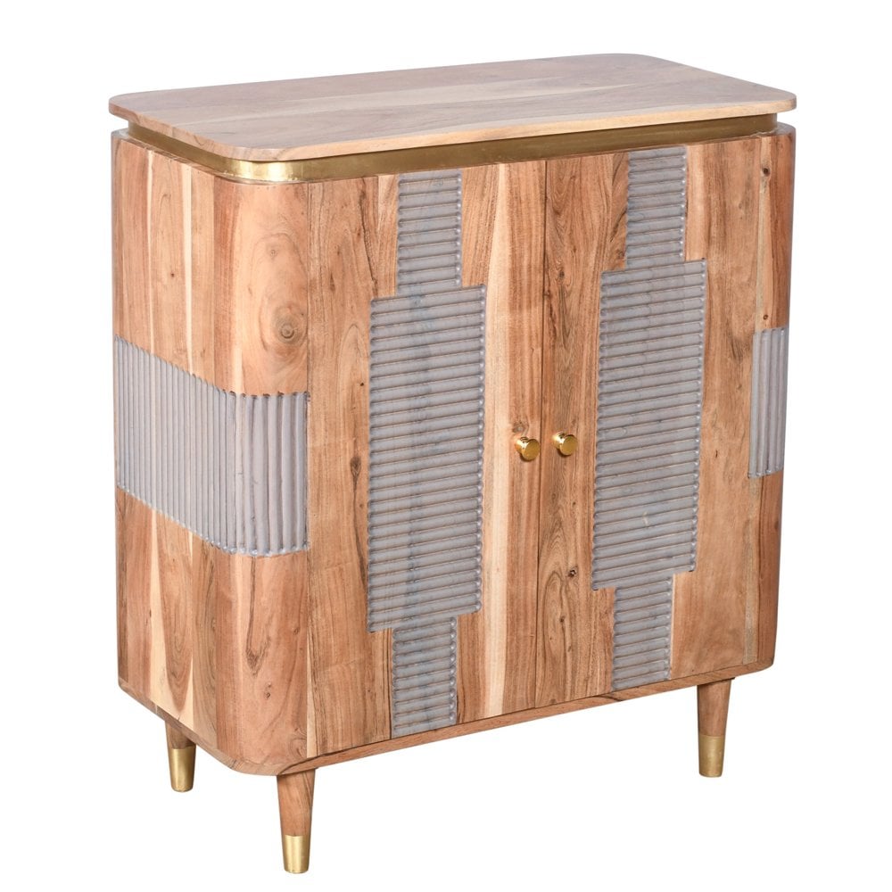 Wilton Acacia Wood 2 Doors Sideboard