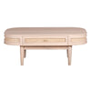Valencia Cane & Mango Wood 1 Drawer Coffee Table