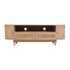 Valencia Cane & Mango Wood 2 Drawers And 2 Door Tv Cabinet