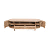 Valencia Cane & Mango Wood 2 Drawers And 2 Door Tv Cabinet