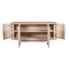 Valencia Cane & Mango Wood 4 Doors Sideboard