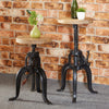 Cosmo Industrial Small Crank Table