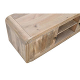 Hudson Carved Mango Wood 2 Doors Tv Cabinet