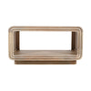Hudson Carved Mango Wood Coffee Table
