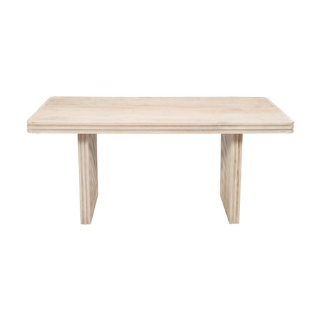 Hudson Carved Mango Wood Dining Table 6 Seater