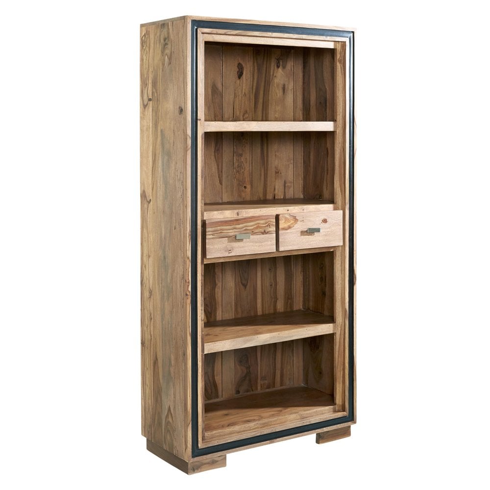 Jodhpur Sheesham Large Wide Bookcase