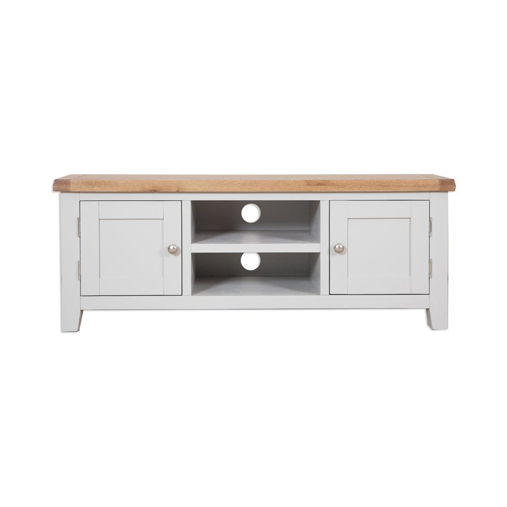 Melbourne French Grey Plasma Tv Cabinet