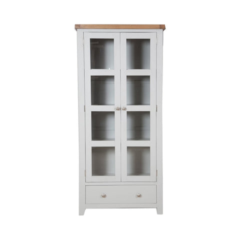 Melbourne French Grey Display Cabinet