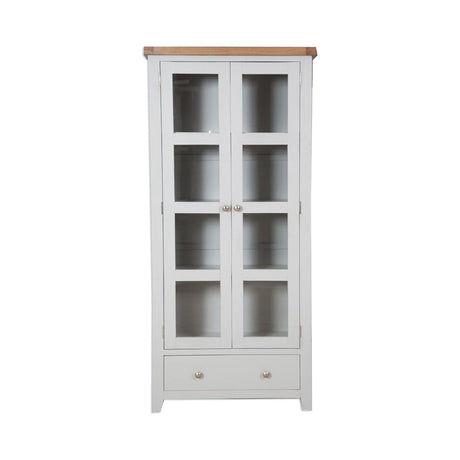 Melbourne French Grey Display Cabinet