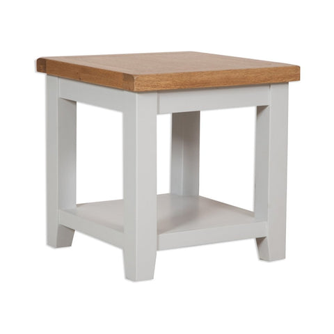 Melbourne French Grey Lamp Table