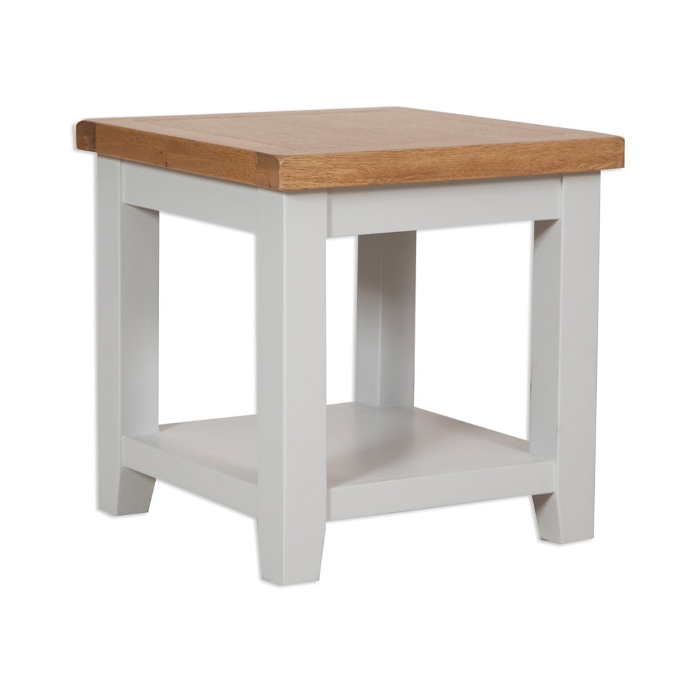 Melbourne French Grey Lamp Table