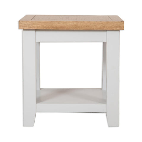 Melbourne French Grey Lamp Table