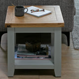 Melbourne French Grey Lamp Table