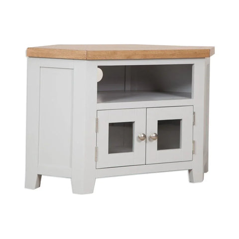 Melbourne French Grey Glazed Tv Cabinet