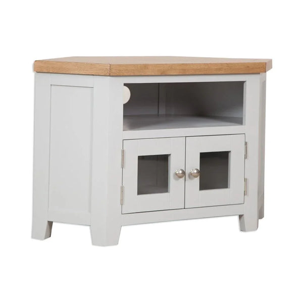 Melbourne French Grey Glazed Tv Cabinet
