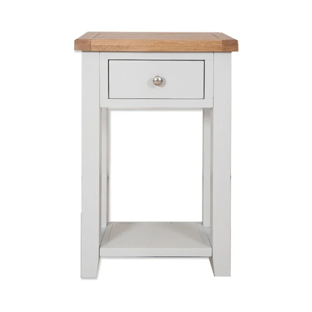 Melbourne French Grey 1 Drawer Console Table