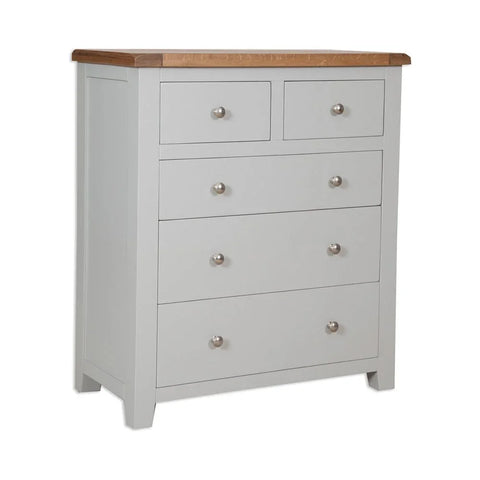 Melbourne French Grey Bedroom 2 Over 3 Chest