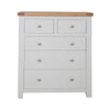 Melbourne French Grey Bedroom 2 Over 3 Chest