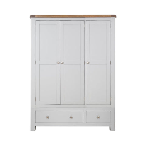 Melbourne French Grey Bedroom Wardrobe