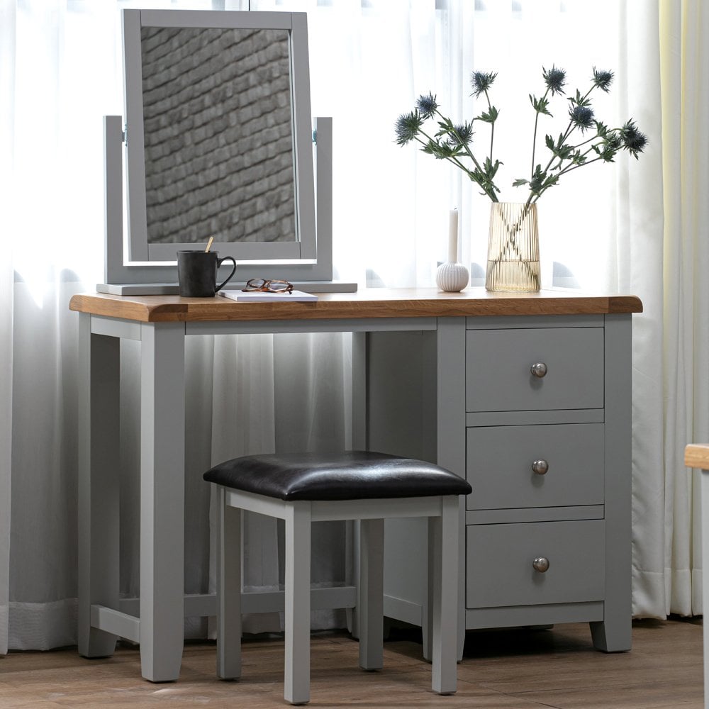 Melbourne French Grey Bedroom Dressing Table