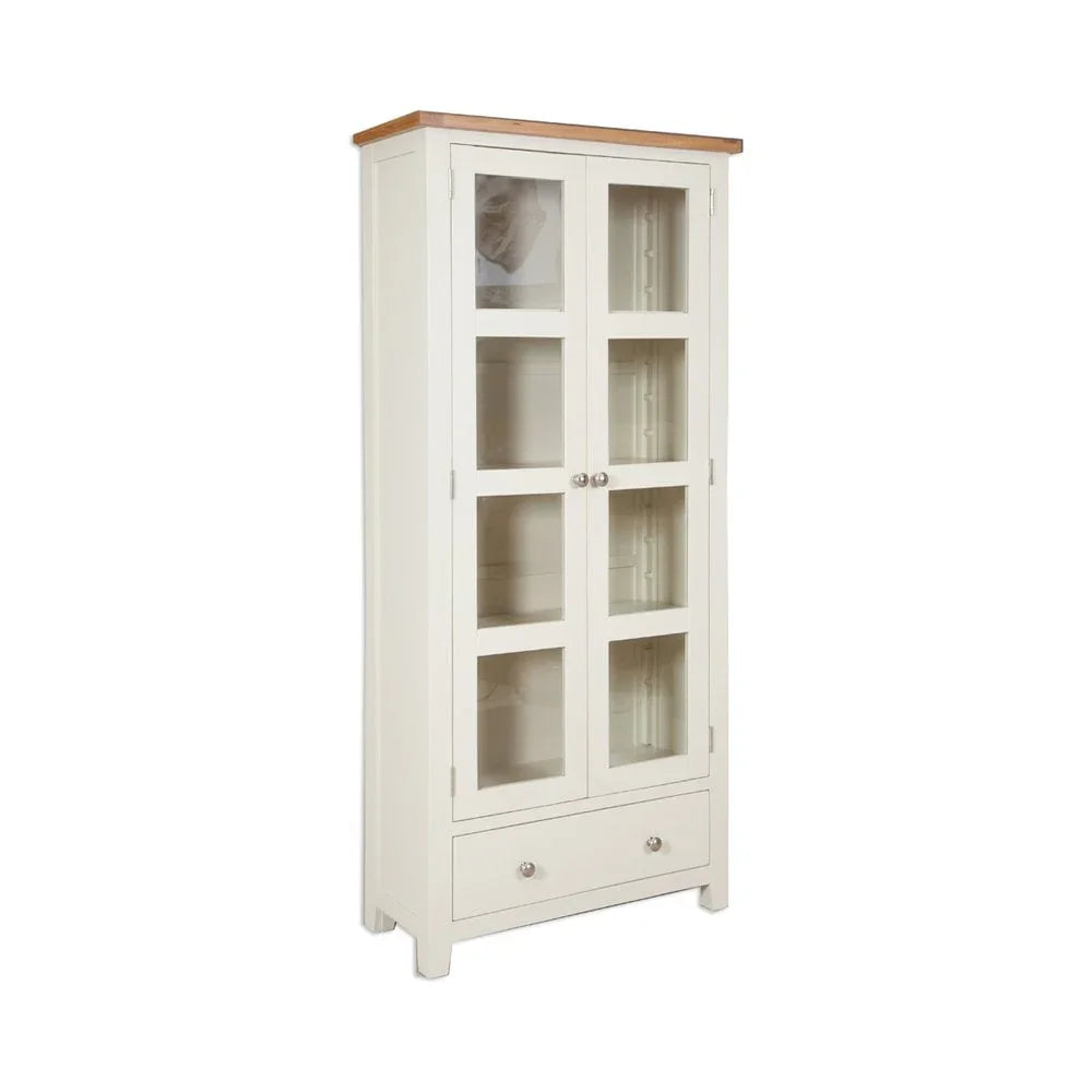 Melbourne Ivory Display Cabinet