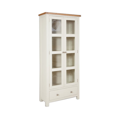 Melbourne Ivory Display Cabinet