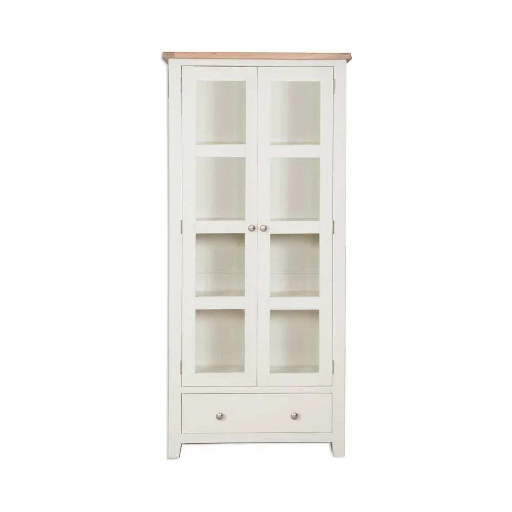 Melbourne Ivory Display Cabinet