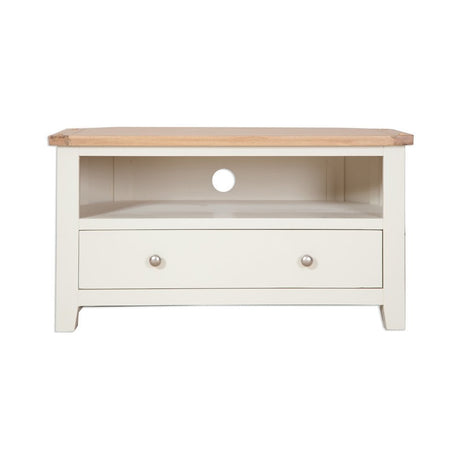 Melbourne Ivory Corner Tv Cabinet