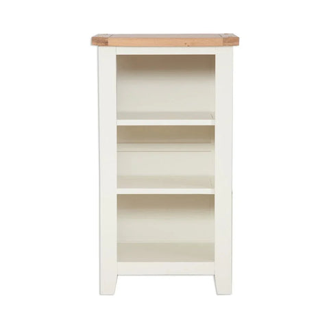 Melbourne Ivory Small Bookcase/Dvd Rack