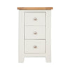 Melbourne Ivory Bedroom  3 Drawer Bedside Cabinet