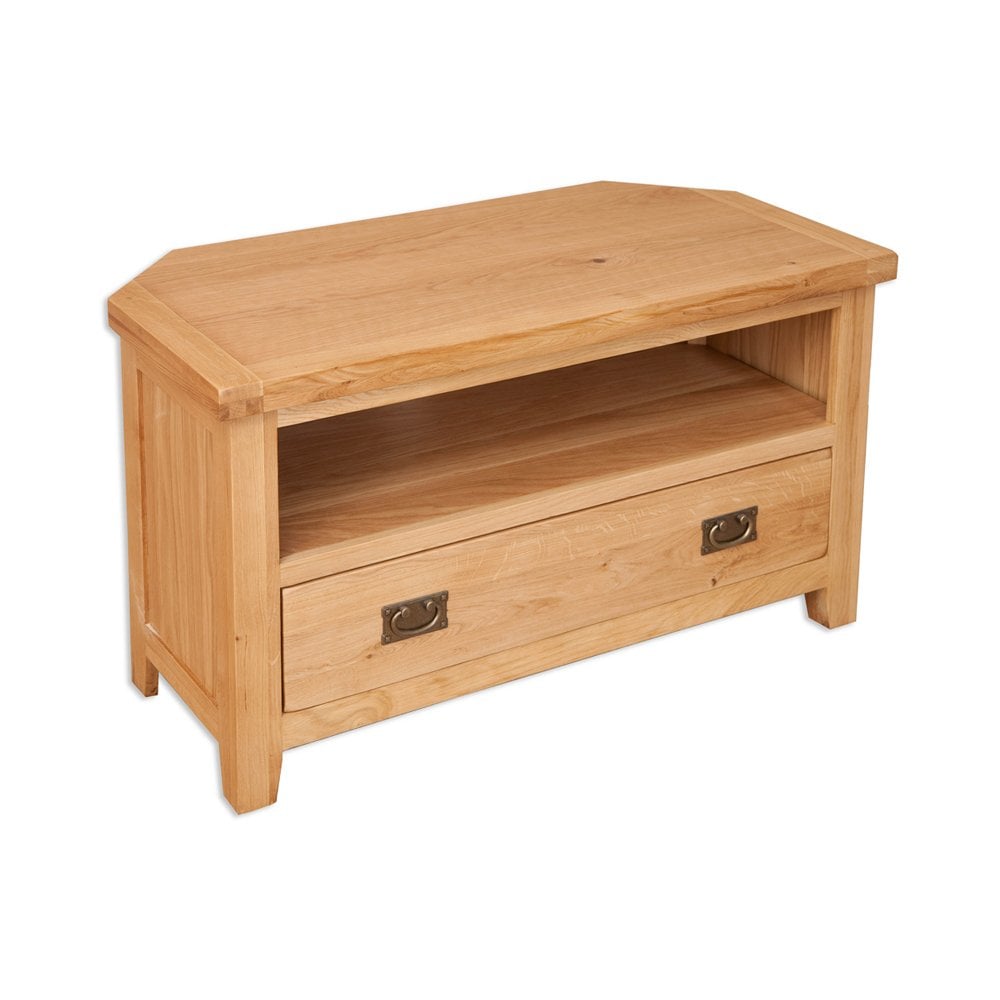 Melbourne Natural Corner Tv Cabinet