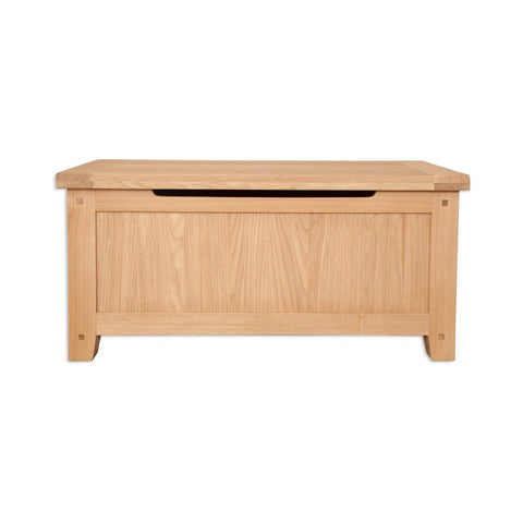 Melbourne Natural Bedroom Blanket Box