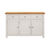 Melbourne White 3 Door Sideboard