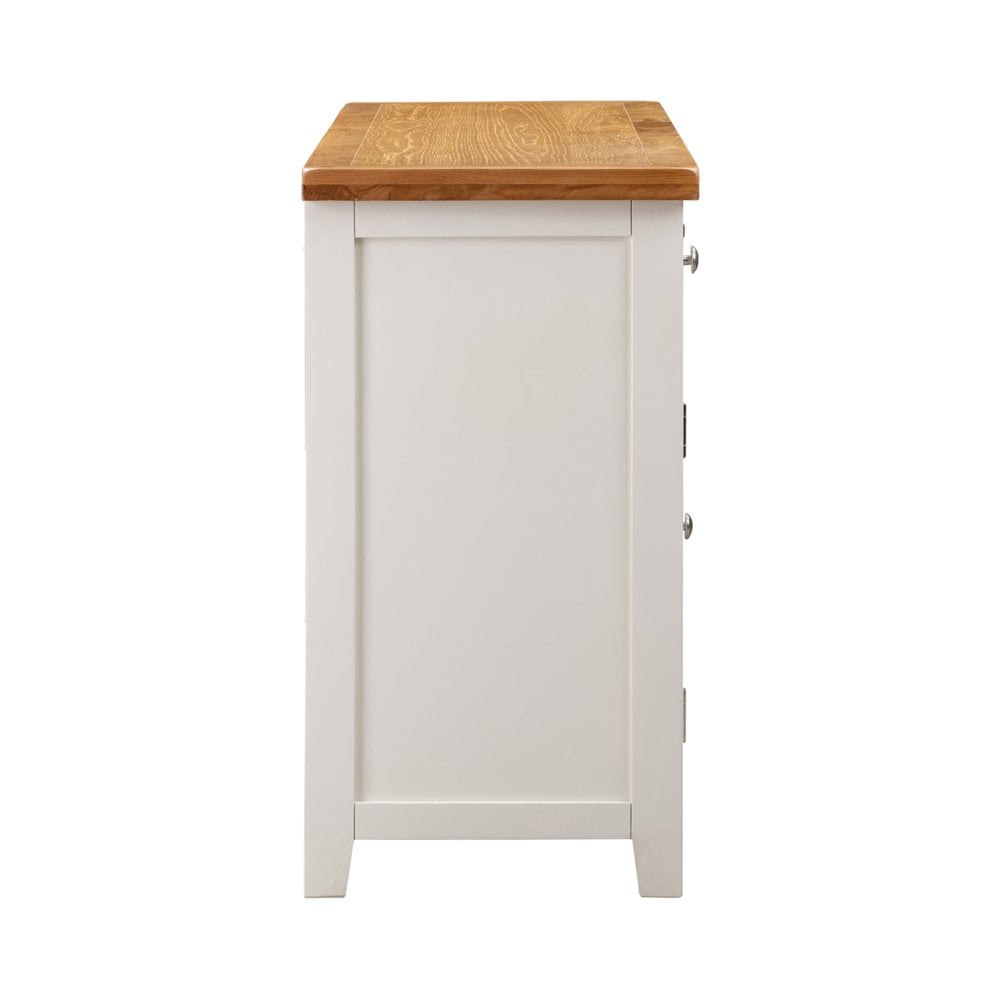 Melbourne White 3 Door Sideboard