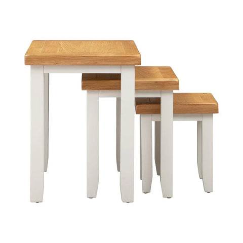 Melbourne White Nest Of Tables