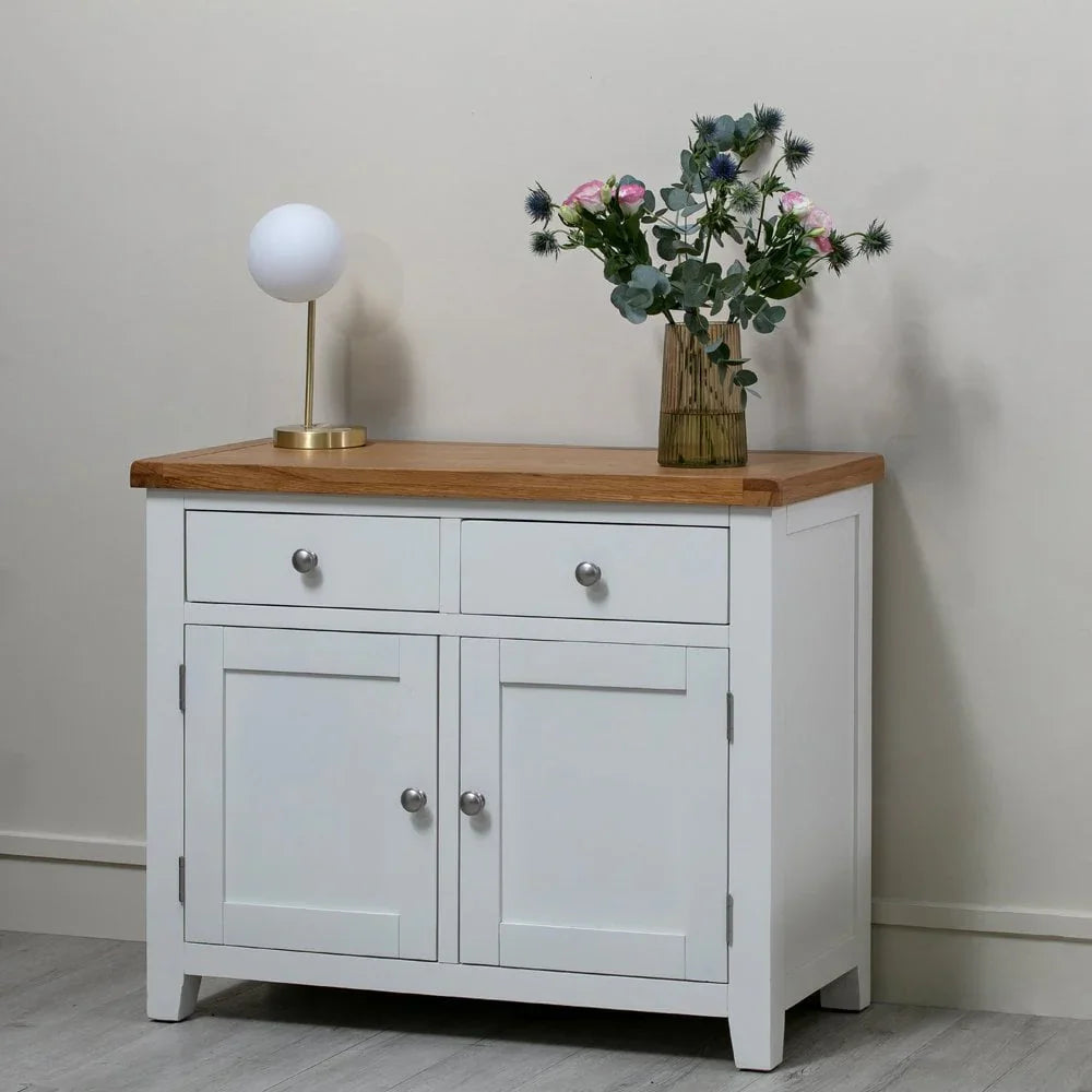 Melbourne White 2 Door Sideboard