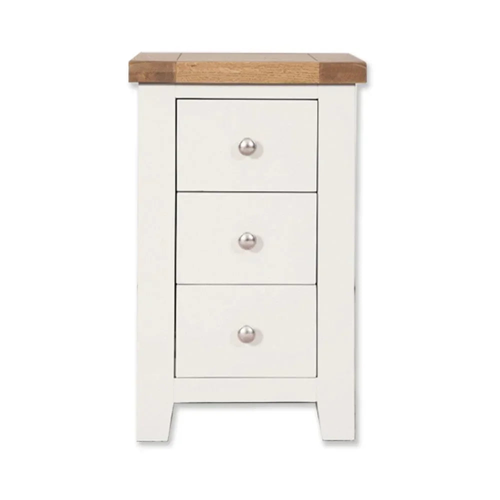 Melbourne Bedroom 3 Drawer Bedside Cabinet