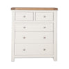 Melbourne White Bedroom 2 Over 3 Chest
