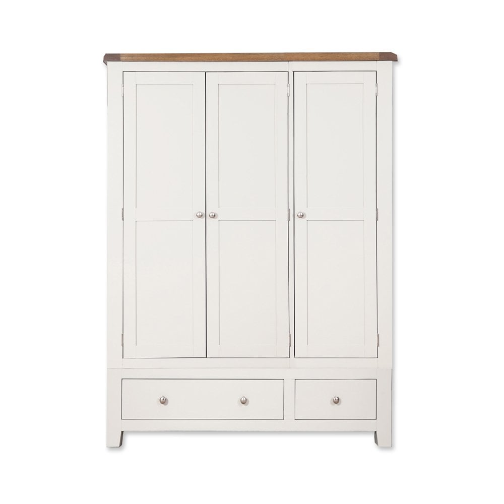 Melbourne White Bedroom Wardrobe