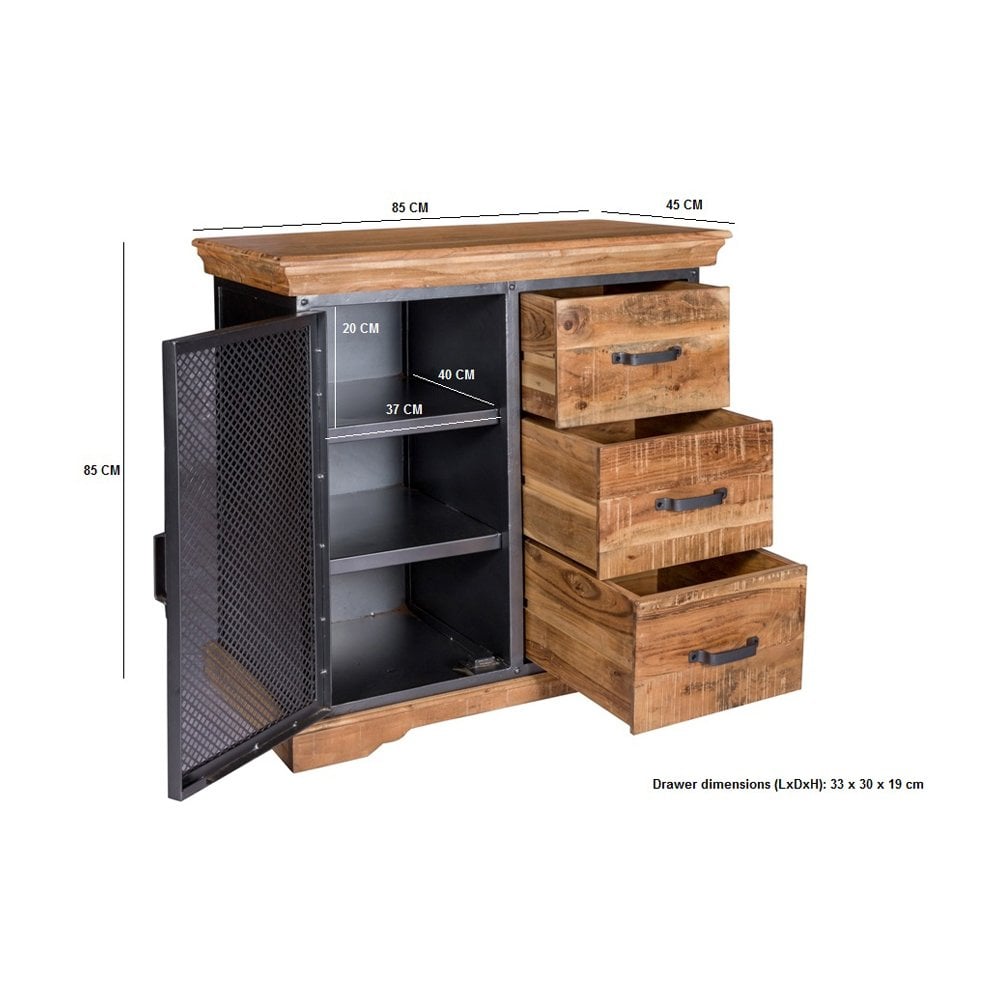 Metropolis Industrial Sideboard