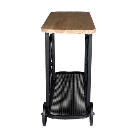 Craft Wheel Console Table