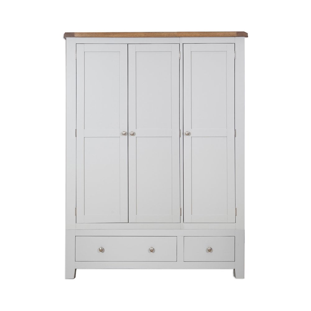 Melbourne French Grey Bedroom Wardrobe