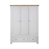 Melbourne French Grey Bedroom Wardrobe