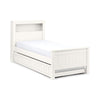 Maine Bookcase Bed 90cm - Surf White