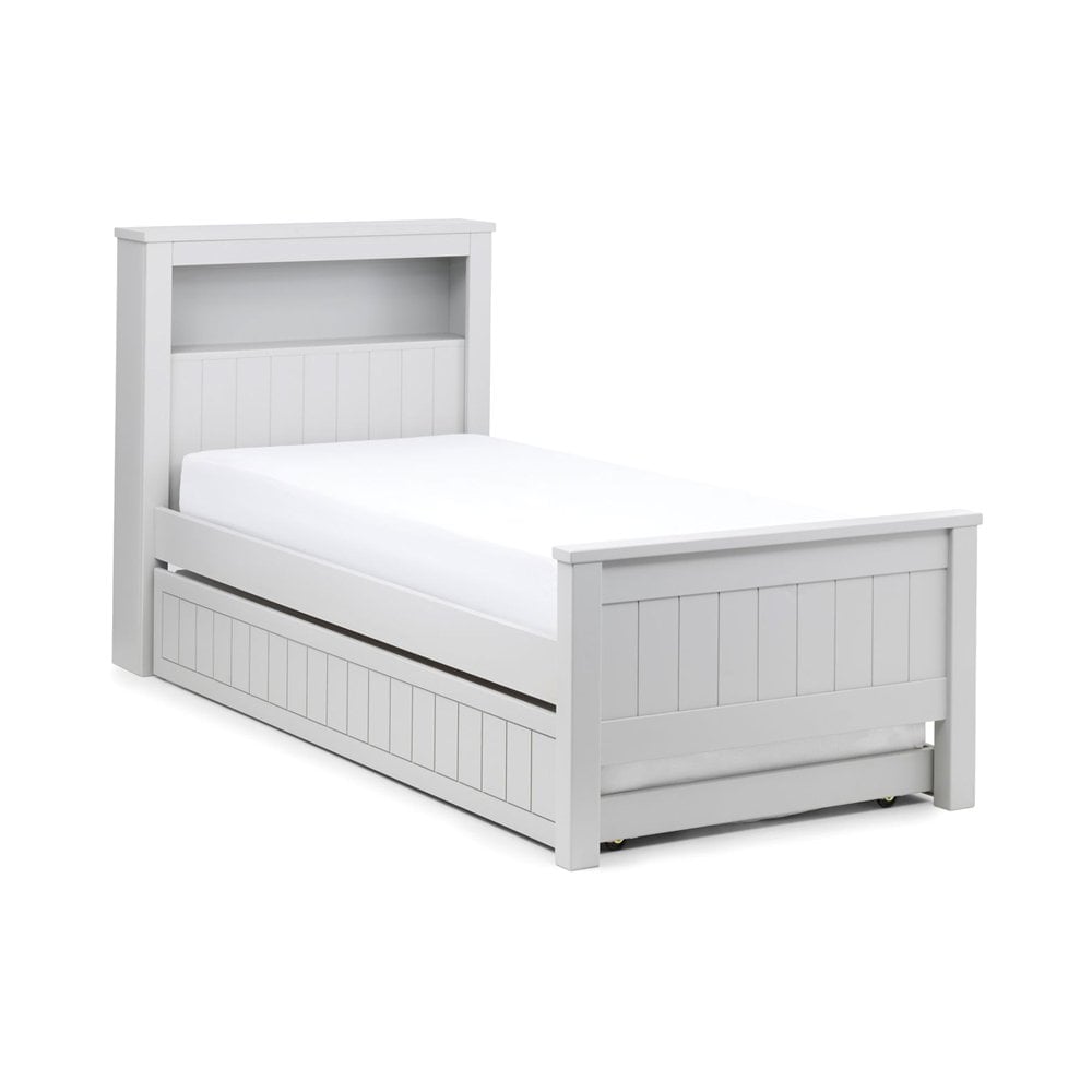Maine Bookcase Bed 90cm - Dove Grey