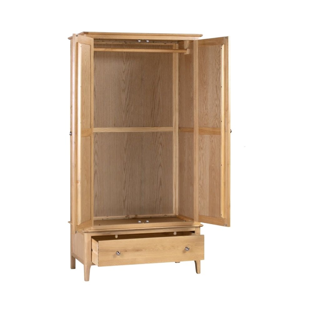 Cotswold 2 Door 1 Drawer Wardrobe
