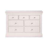 Clermont 4+3 Drawer Chest - Light Grey