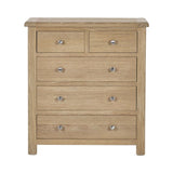 Memphis Limed Oak 3 + 2 Drawer Chest